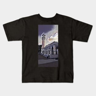 Beautiful Gray building Art Kids T-Shirt